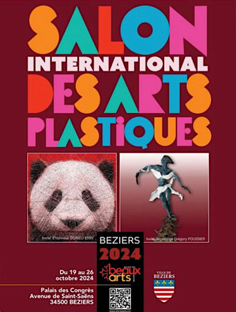 Exposition au Salon International des Arts Plastiques à Béziers